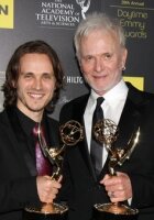 Jonathan Jackson (Lucky), Tony Geary (Luke) General Hospital (c) Kathy Hutchins